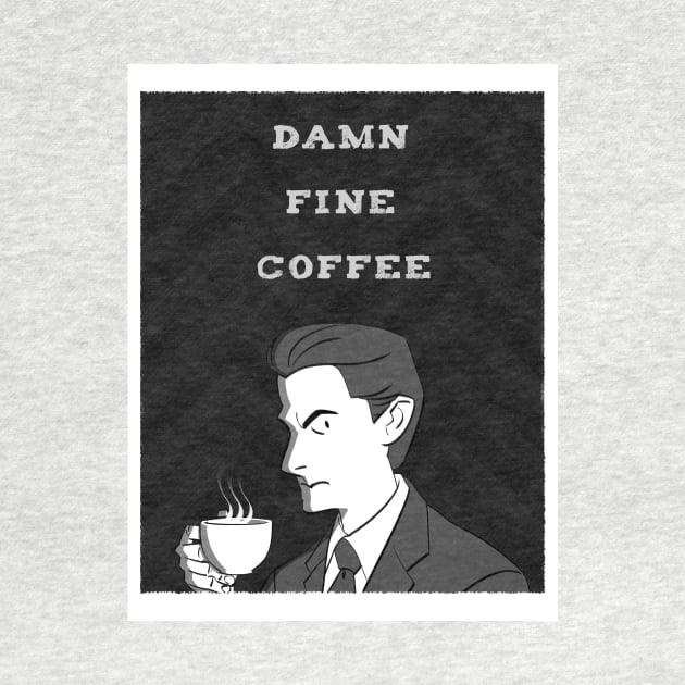 Twin peeks damn fine coffee agent Cooper by tumblebuggie